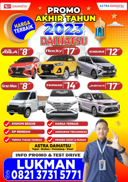 Special Promo Daihatsu Tegal bln September