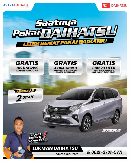 Promo Daihatsu Sigra