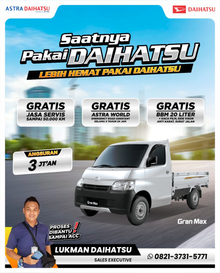 Special Kredit Daihatsu Grandmax 