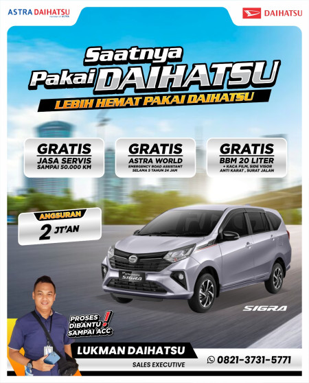 Special Kredit Daihatsu Sigra